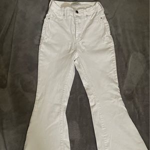 White Bell Bottoms